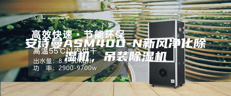 安詩曼ASM40D-N新風(fēng)凈化除濕機(jī)，吊裝除濕機(jī)