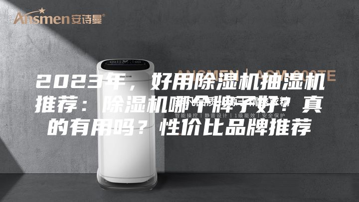 2023年，好用除濕機抽濕機推薦：除濕機哪個牌子好？真的有用嗎？性價比品牌推薦