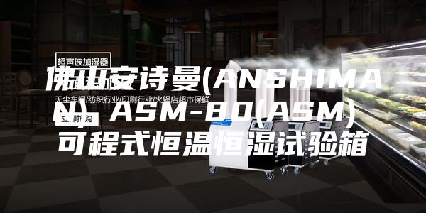 佛山安詩(shī)曼(ANSHIMAN) ASM-80(ASM) 可程式恒溫恒濕試驗(yàn)箱