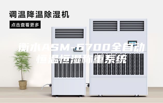衡水ASM-6700全自動恒溫恒濕稱重系統(tǒng)