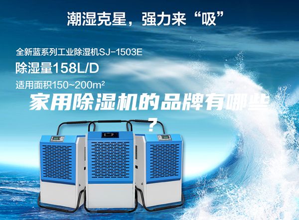 家用除濕機的品牌有哪些？
