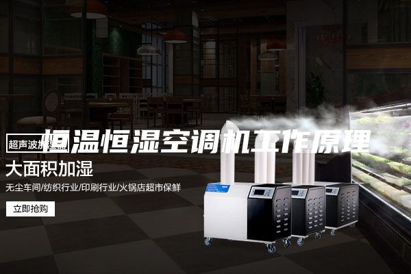 恒溫恒濕空調機工作原理
