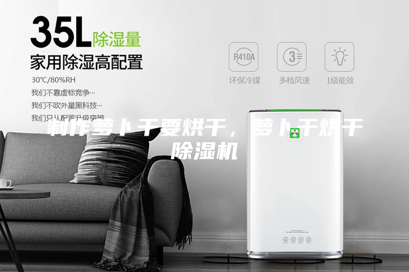 制作蘿卜干要烘干，蘿卜干烘干除濕機