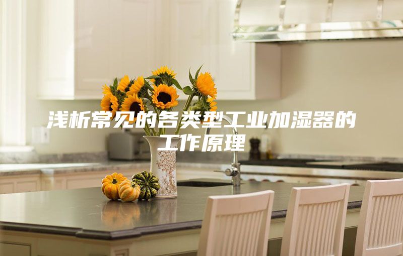 淺析常見(jiàn)的各類(lèi)型工業(yè)加濕器的工作原理
