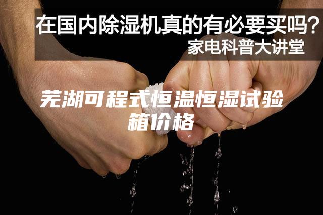 蕪湖可程式恒溫恒濕試驗箱價格