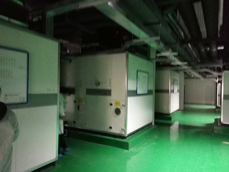 新西蘭“恒天然”合資奶粉企業(yè)，6臺(tái)轉(zhuǎn)輪除濕機(jī)組3臺(tái)45000風(fēng)量，2臺(tái)38000風(fēng)量，1臺(tái)30000風(fēng)量